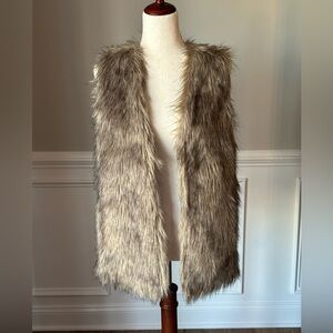 Escalier Faux Fur Vest size 4
